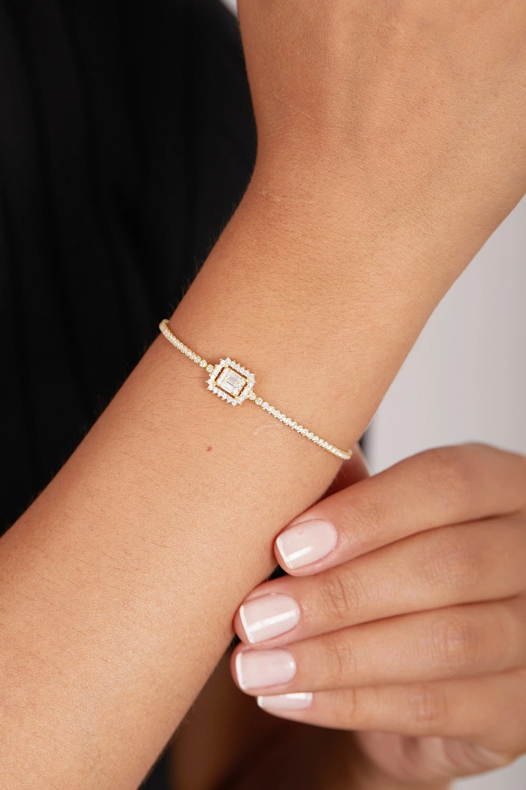 Byzylyk argjendi Elika Silver, ngjyrë ari, FA183155