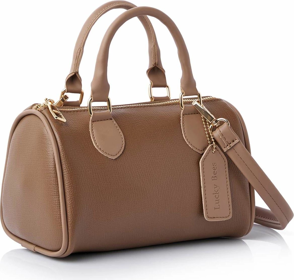 Çantë dore Lucky Bees, Joan, ngjyrë mink