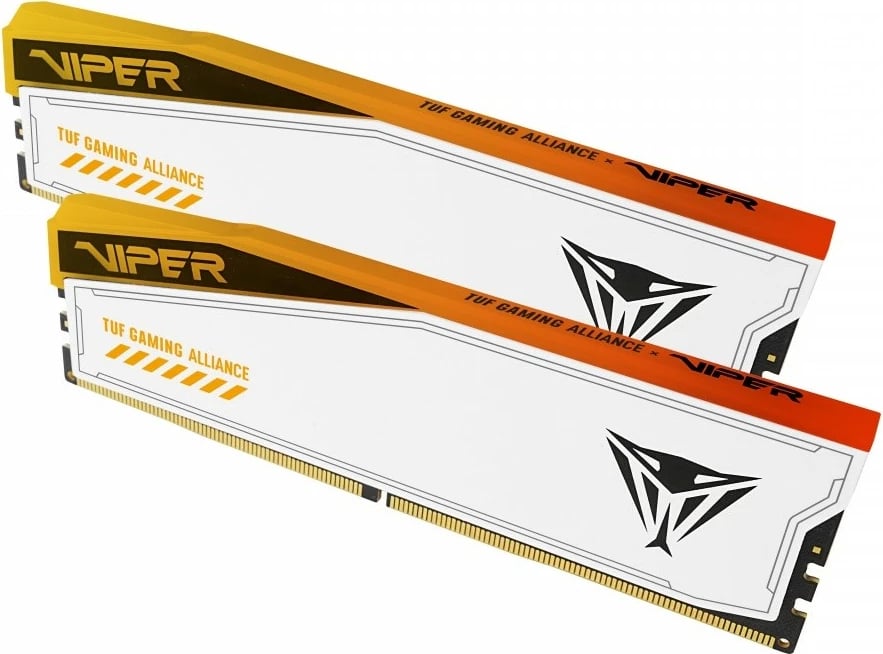RAM Memorje Patriot Viper Elite 5 RGB TUF, 32GB (2x16GB), DDR5, 6600MHz, CL34, Bardhë