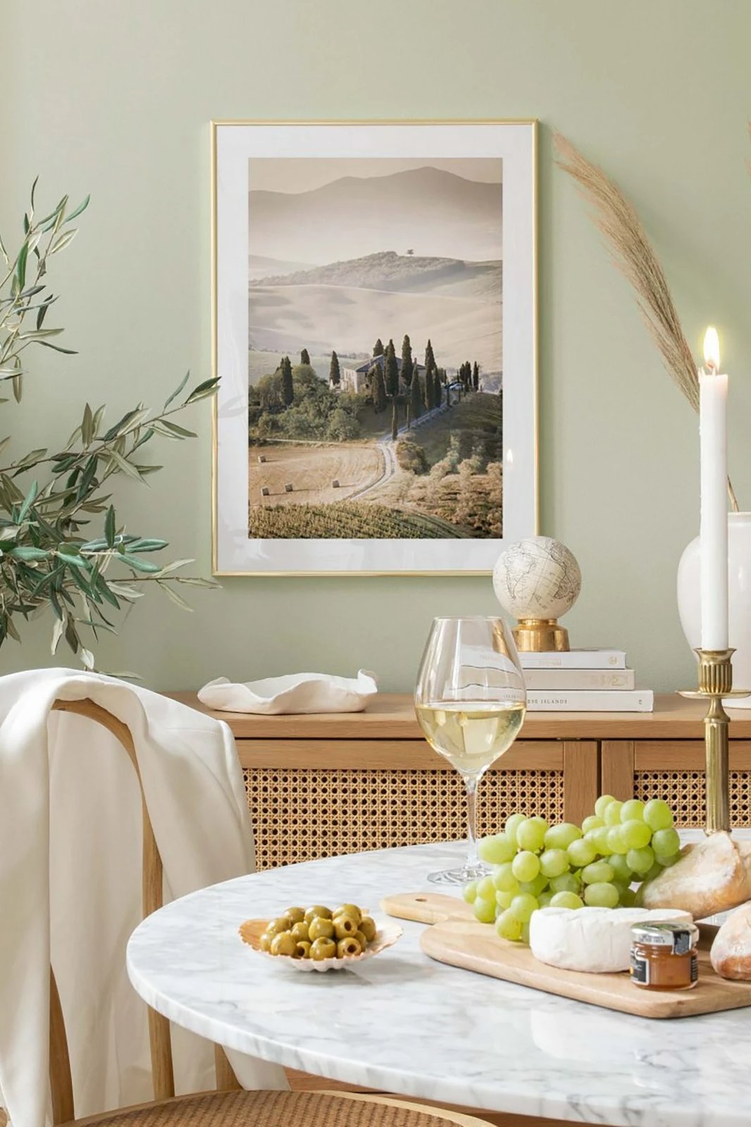 Pikturë dekorative me kornizë, Wallity, Tekhamcerceve2, shumëngjyrëshe, 33x48cm