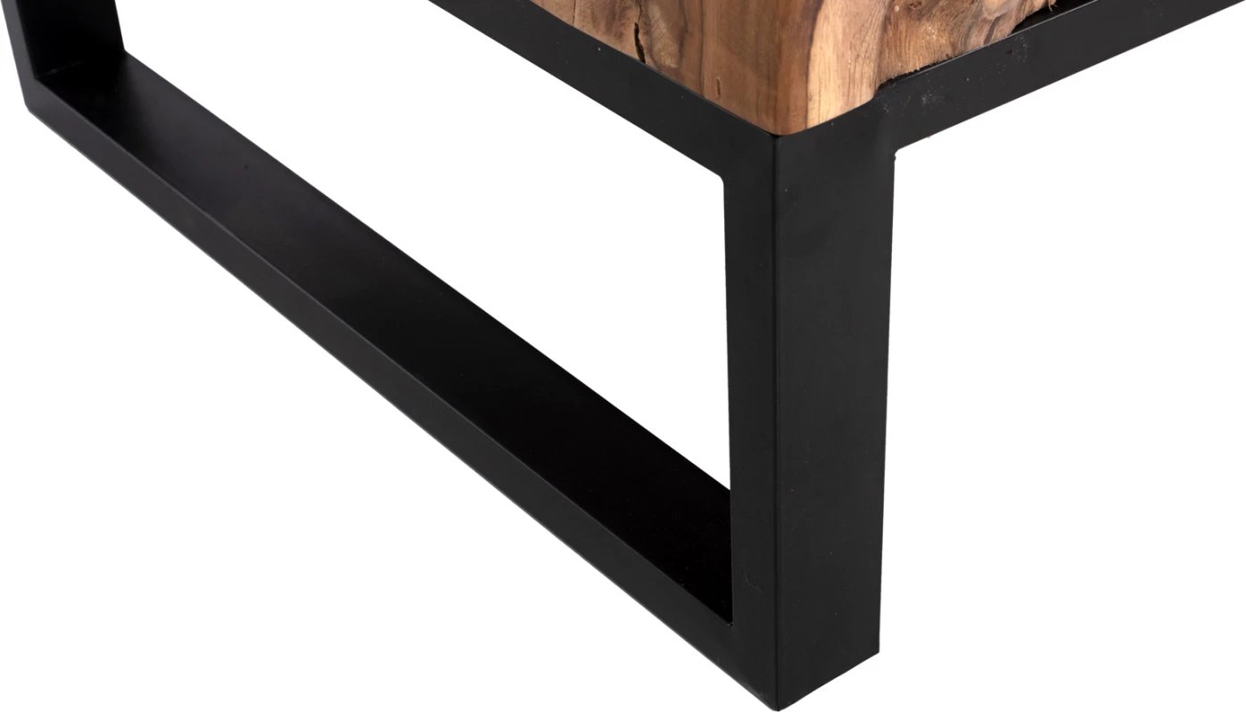 Tavolinë për kafe FB99355 drejtkëndëshe, dru teak natyral, 120x70x48H