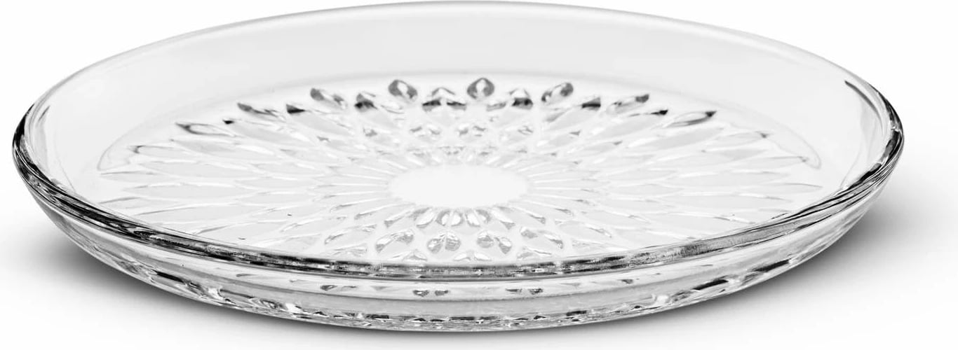 Set pjatash për ëmbëlsira prej qelqi (6 copë), Hermia Concept, DT1071GCL