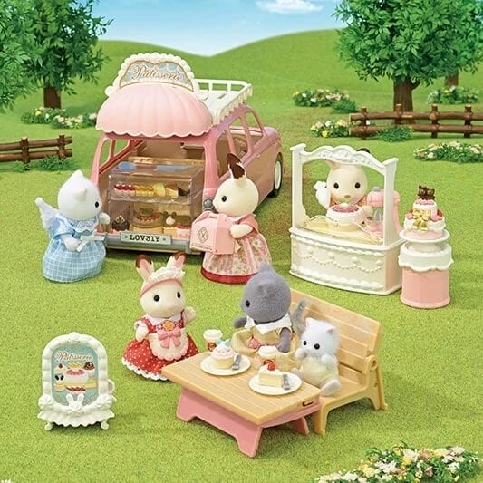 Set lodrash Sylvanian Families, EPOCH 5807, aksesorë për kukulla, shumëngjyrëshe