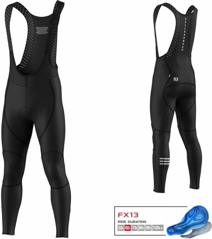 Tightsa për meshkuj Biemme, të zeza