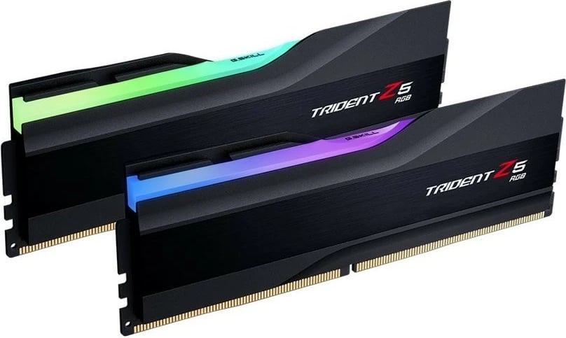 RAM Memorje G.SKILL Trident Z5 RGB, 64GB (2x32GB), DDR5, 6000MHz, CL30, E zezë