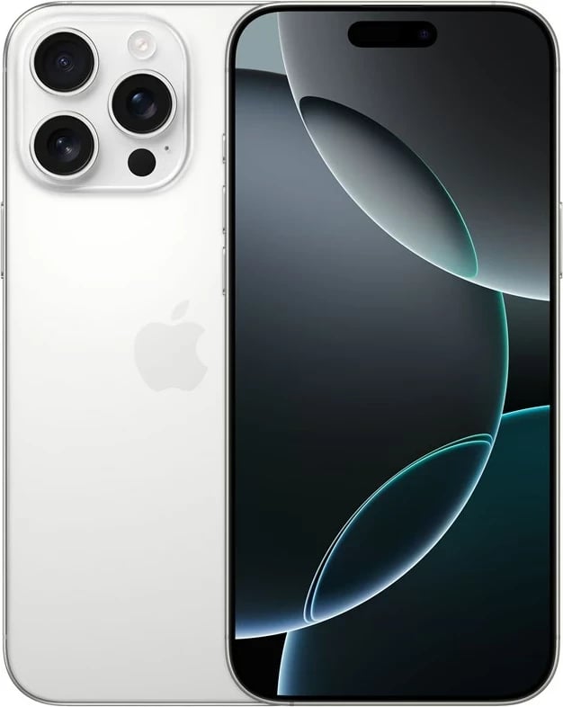 Celular Apple iPhone 16 Pro Max 512GB Titanium i Bardhë