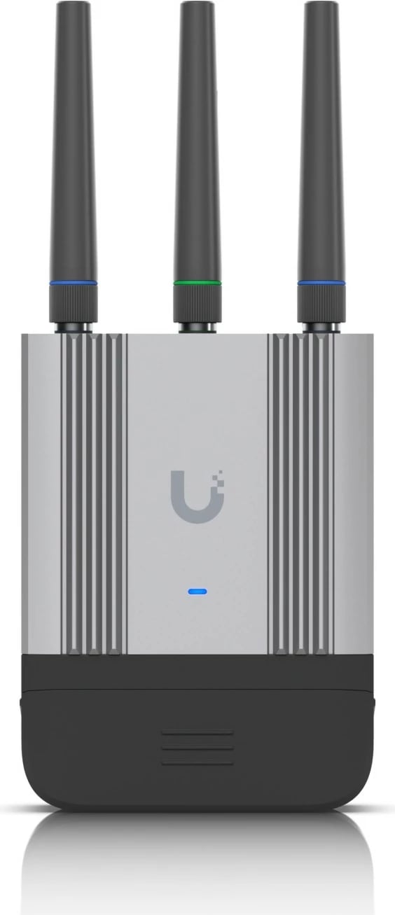 Router Ubiquiti UniFi Mobiler Router Industrial Cat 4 WiFi GPS PoE UMR-Industrial, Ngjyrë e zezë dhe gri