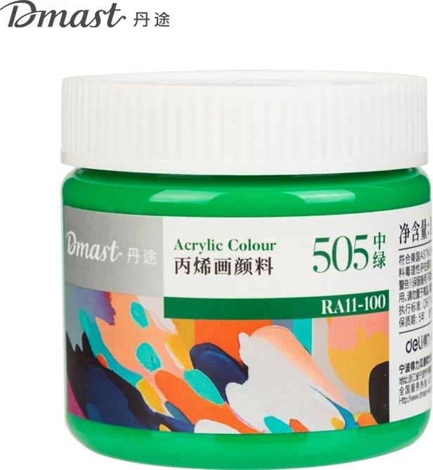 DELI NGJYRE AKRIL 100ML 505 MEDIUM GREEN