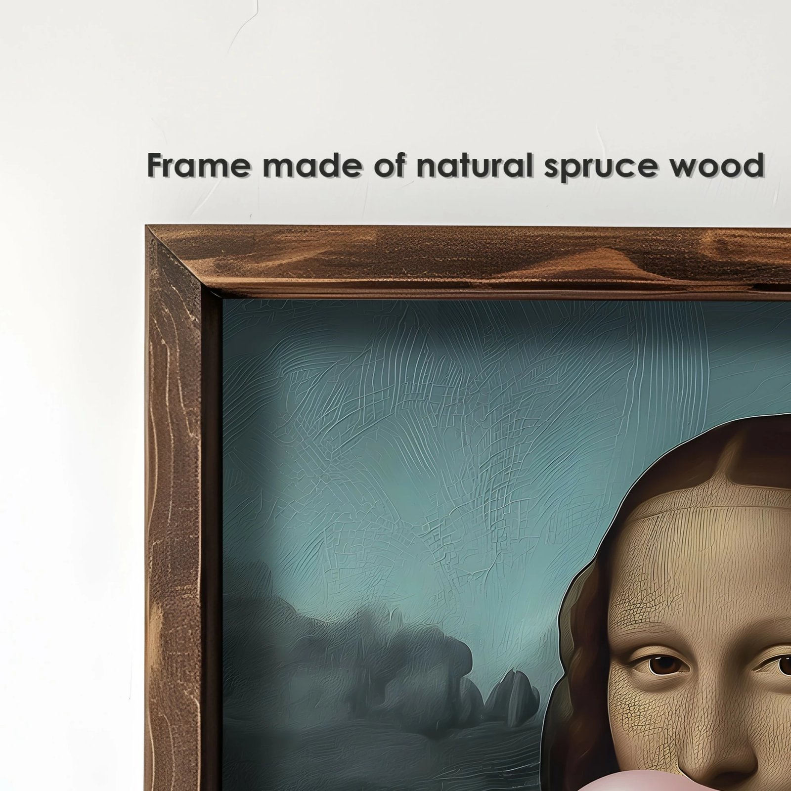 Pikturë dekorative me kornizë MDF, shumëngjyrëshe, Wallity GE025-L