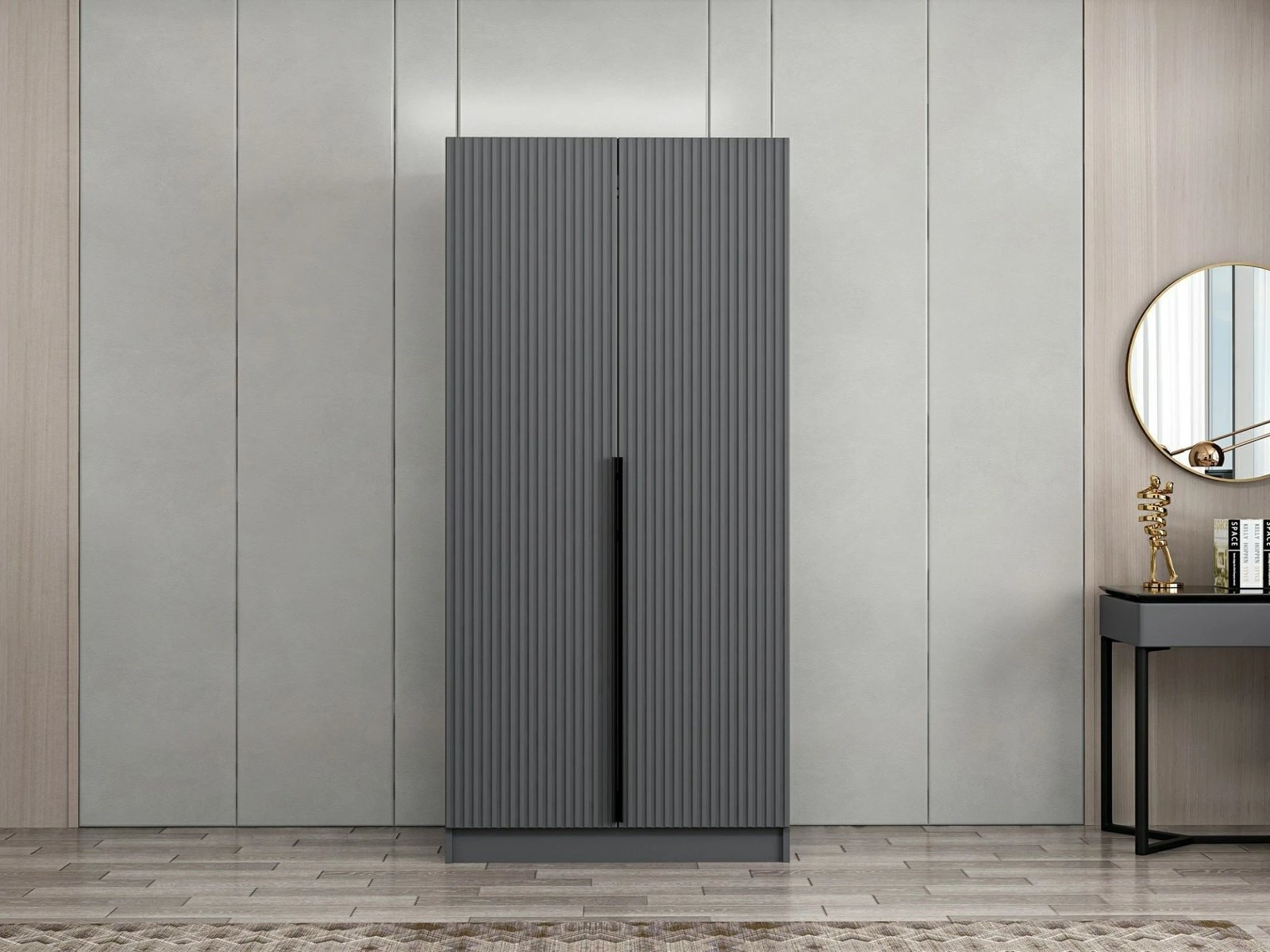 Dollap Hanah Home, Kale Plus Membrane, antracit, 210cm