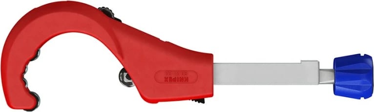 Prerëse tubash Knipex 90 31 03 BK, për bakër, bronz, çelik, 260mm, blu/kuqe