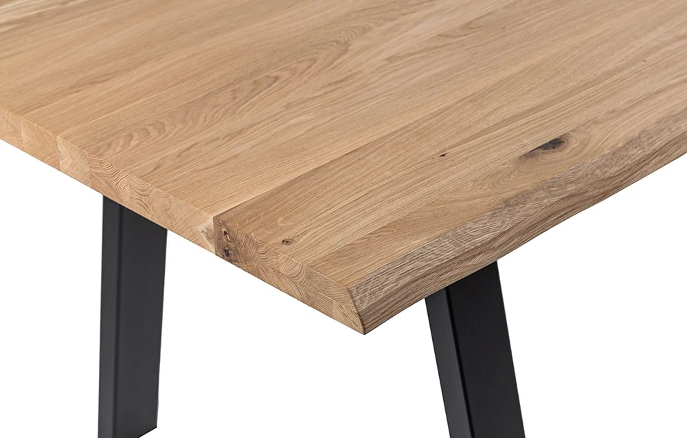 Tavolinë Dilegno, ngjyrë natyrale, 180x95x76