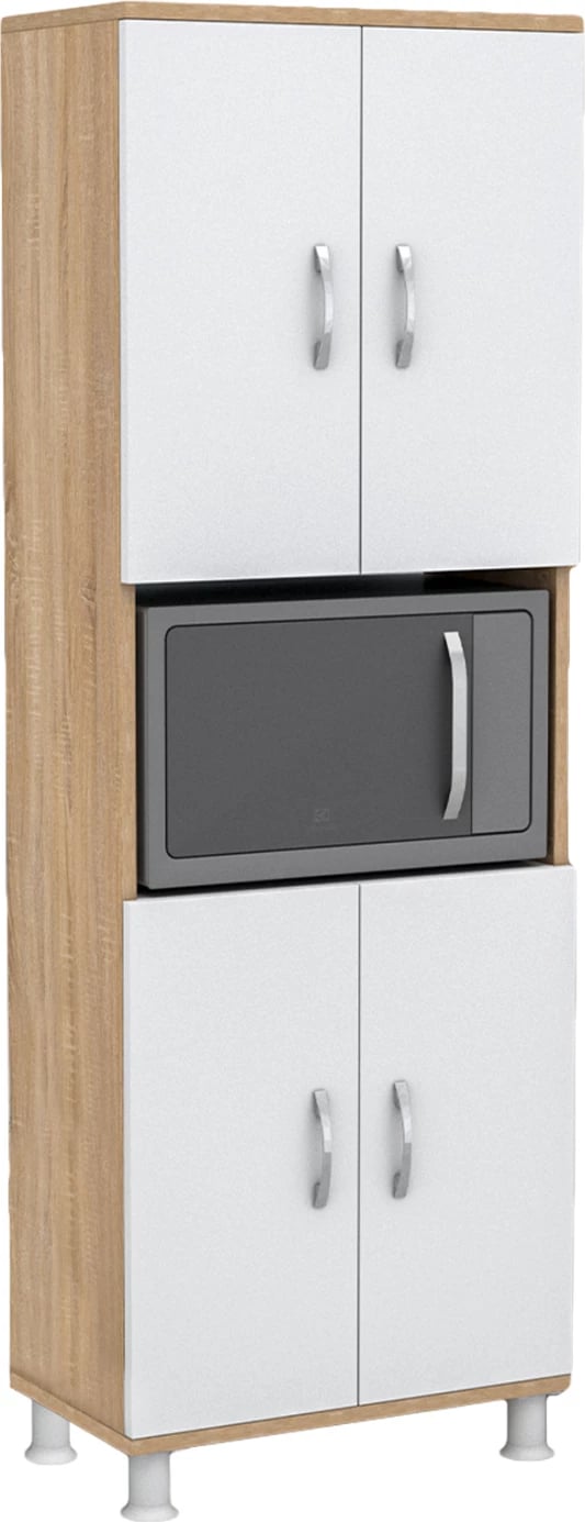 Mobilje kuzhine kabinet RAD FH18196.03 melaminë ngjyrë sonama-bardhë 56x32x165H cm
