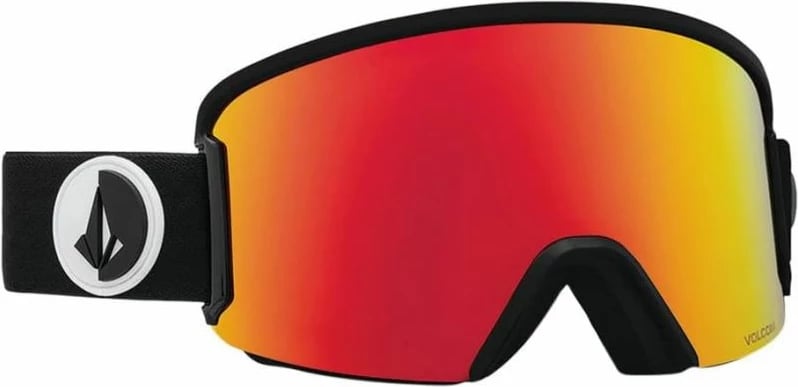 Syze për ski Volcom, unisex, të zeza/kuqe