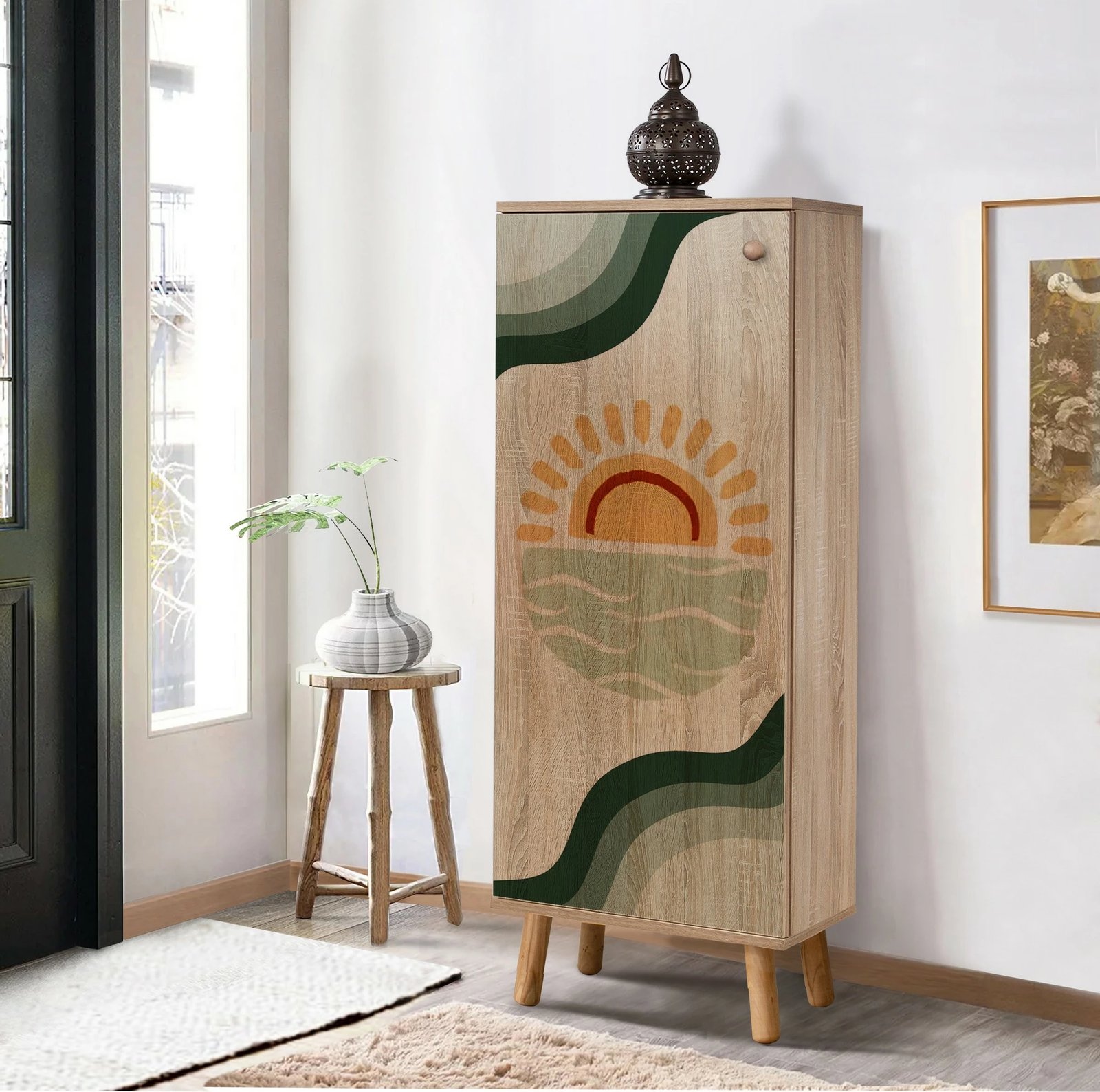 Dollap për këpuca Skye Decor, ngjyrë sonomo, Vegas - S 930