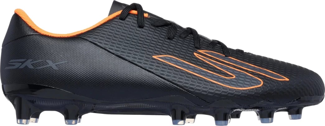 Atlete futbolli Skechers për meshkuj, të zeza-portokalli