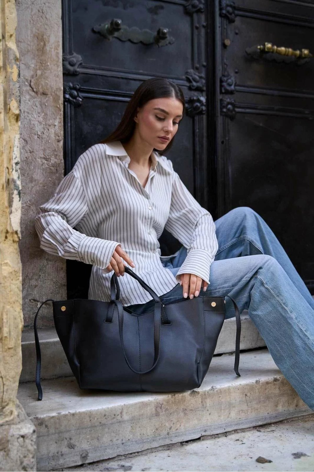 Çantë krahu Zoozie Bags, MK1020024SM25-001, e zezë