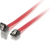 Kabllo SATA II Equip 1m, 7-pin, mashkull/mashkull, e kuqe