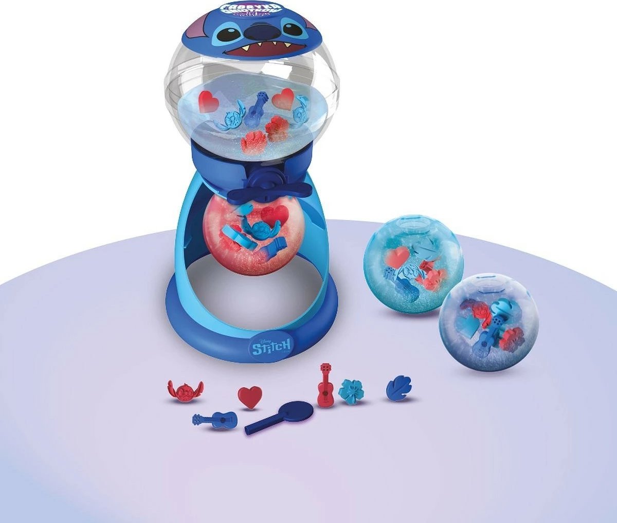 Set kreativ Cobi Fabryka Gniotków Stitch, 3 toptha slime, shumëngjyrësh
