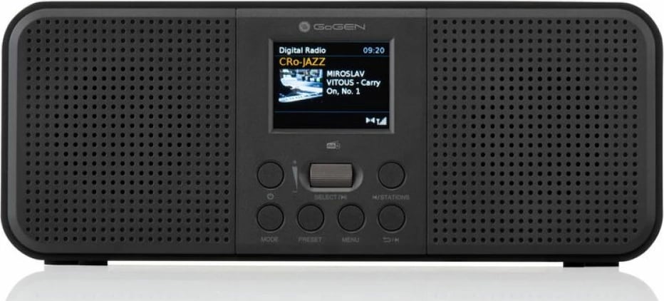 Radio Digjitale me Bluetooth, FM/DAB+ dhe Alarm GoGEN GOGDAB800BTC