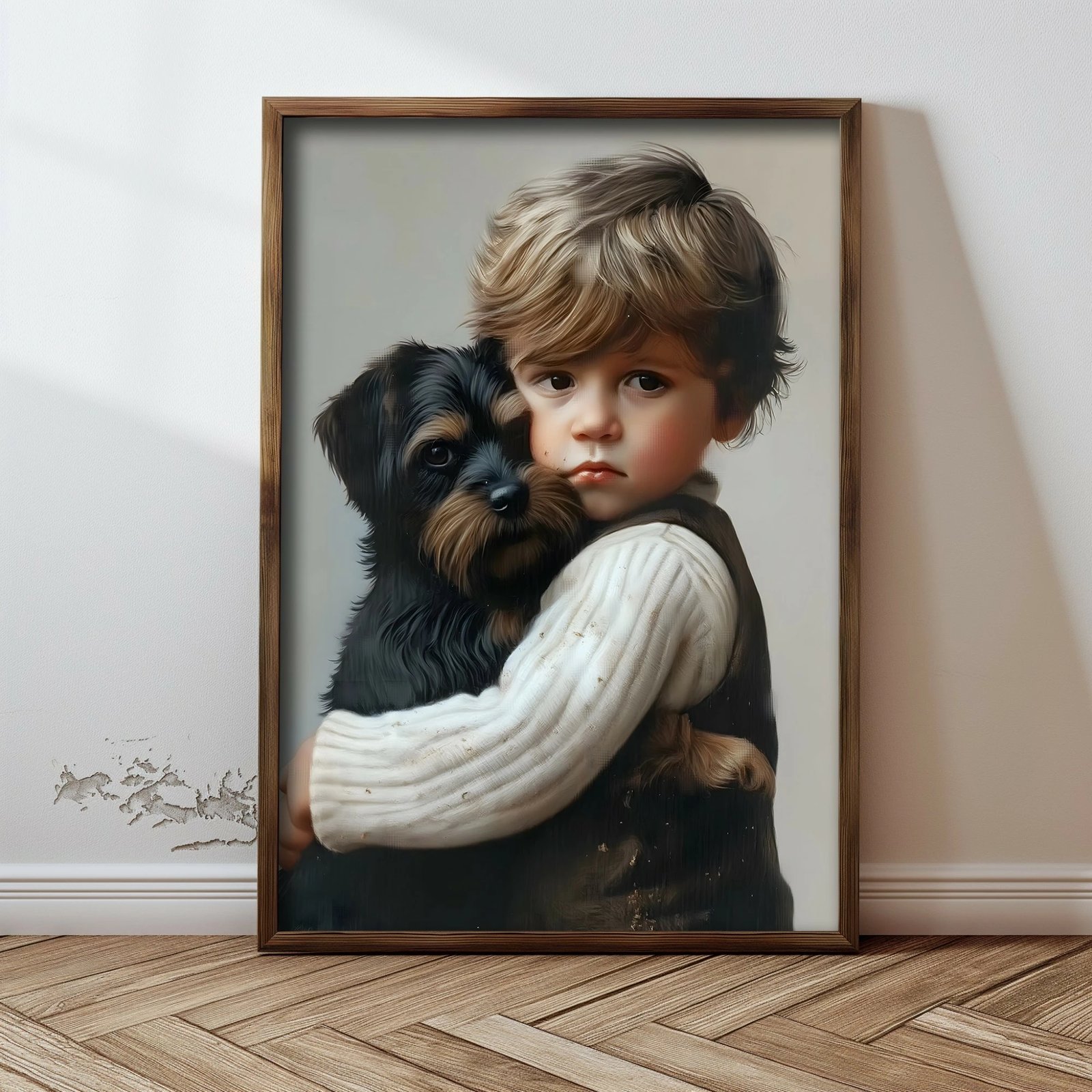 Pikturë dekorative me kornizë MDF, Wallity, GE227-L