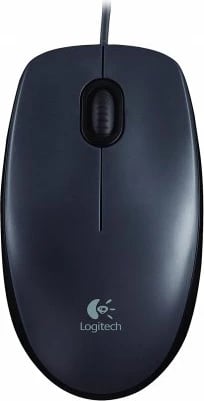 Maus Logitech M90 - USB, e zezë