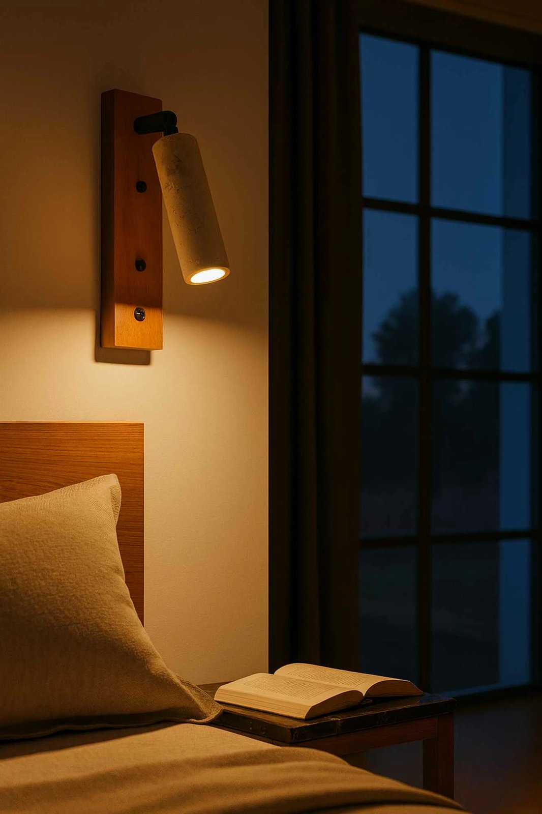 Llambë muri Opviq, Klein, ngjyrë lisi