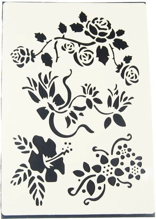 Stencil polipropileni NEXT, Rose