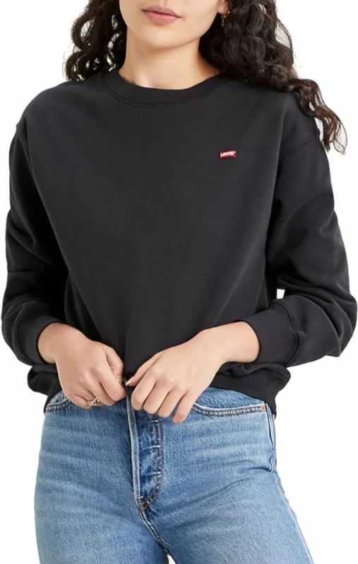 Duks pa kapuç Levi's për femra, ngjyrë e zezë