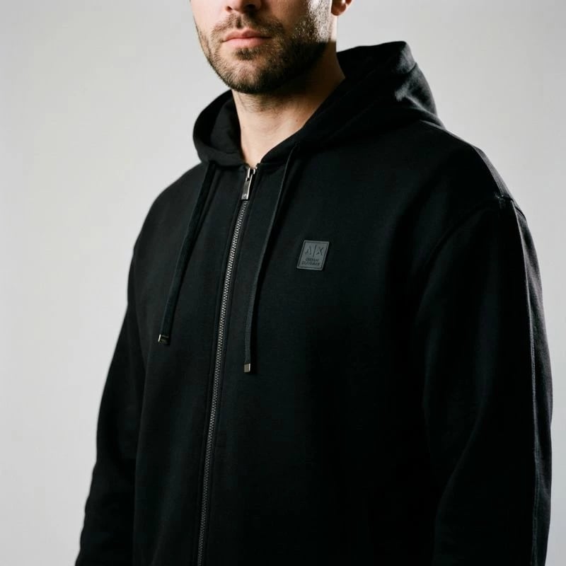 Duks për meshkuj Armani Exchange, i zi