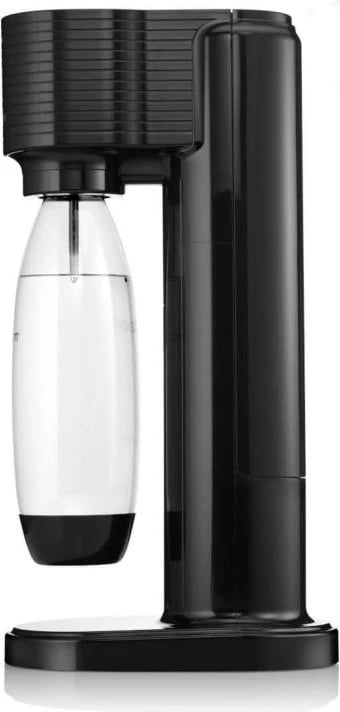 Aparat për sodë, SodaStream, Gaia QC, me 1 shishe, e zezë