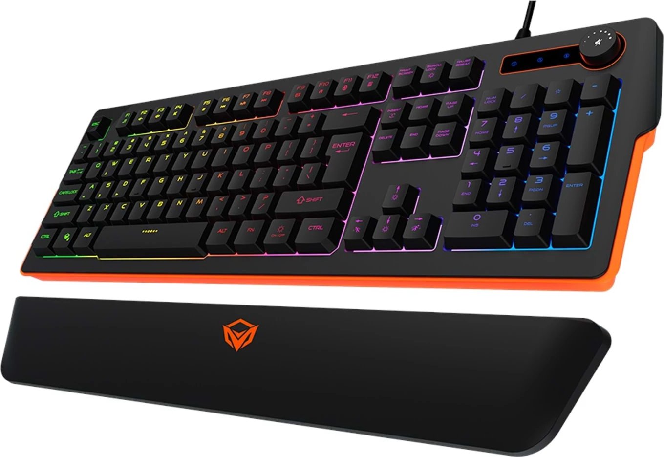  RGB Magnetic Wrist Rest Keyboard for Gaming
