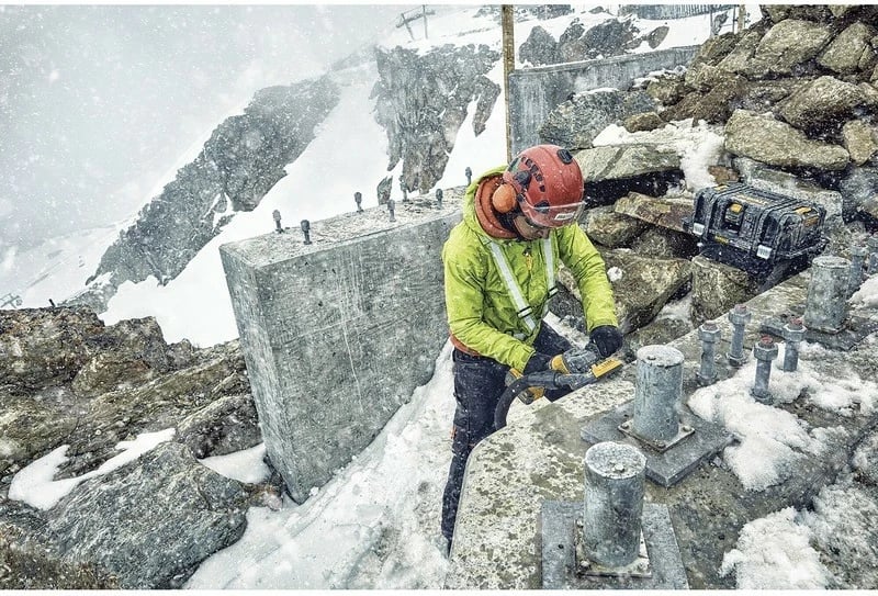 Lëmues rripi DeWALT DCG418NT-XJ, 9000 RPM, me bateri, zi/verdhë