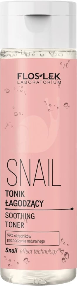 Tonik për fytyrë për femra Floslek Snail Soothing, 200ml