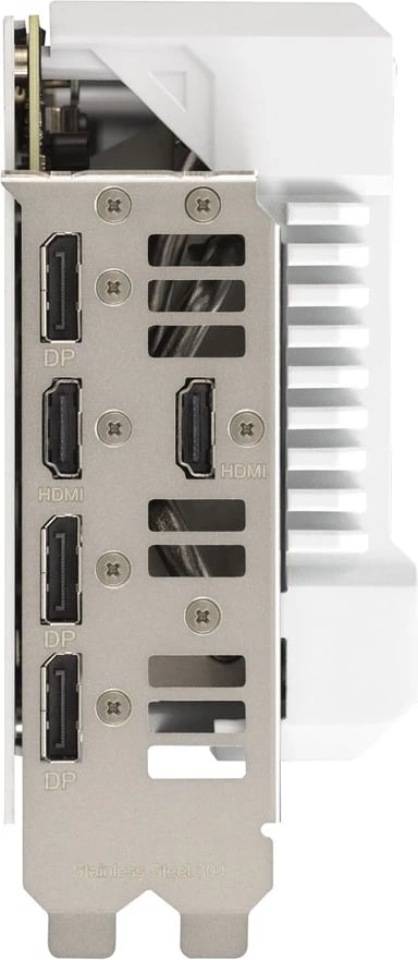 Kartë Grafike ASUS TUF Gaming TUF-RTX4070TIS-O16G-WHITE-GAMING, NVIDIA GeForce RTX 4070 Ti SUPER, 16 GB GDDR6X, e bardhë Kartë Grafike ASUS TUF Gaming TUF-RTX4070TIS-O16G-WHITE-GAMING, NVIDIA GeForce RTX 4070 Ti SUPER, 16 GB GDDR6X, e bardhë