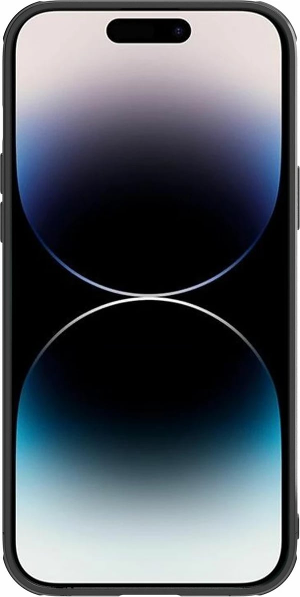 Mbështjellës Nillkin Synthetic Fiber S Case për iPhone 14 Pro, me kapak kamere, i zi