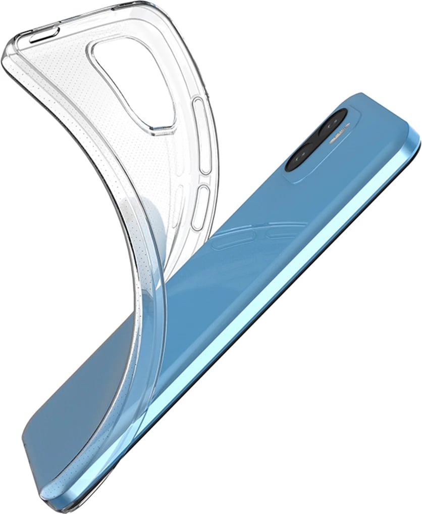 Mbështjellës Hurtel Ultra Clear 0.5mm për Xiaomi Redmi A2 / Redmi A1, Transparent