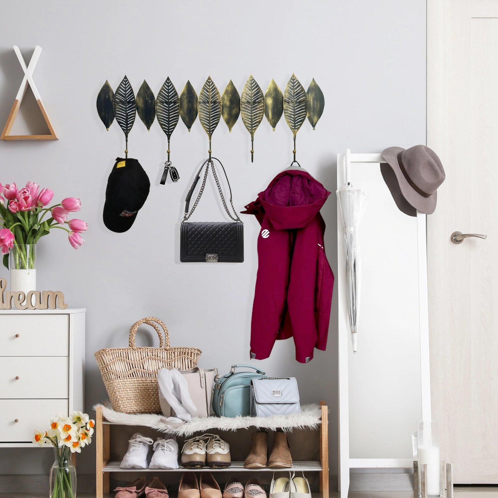 Varëse muri metalike Wallity, shumëngjyrëshe, Dilber