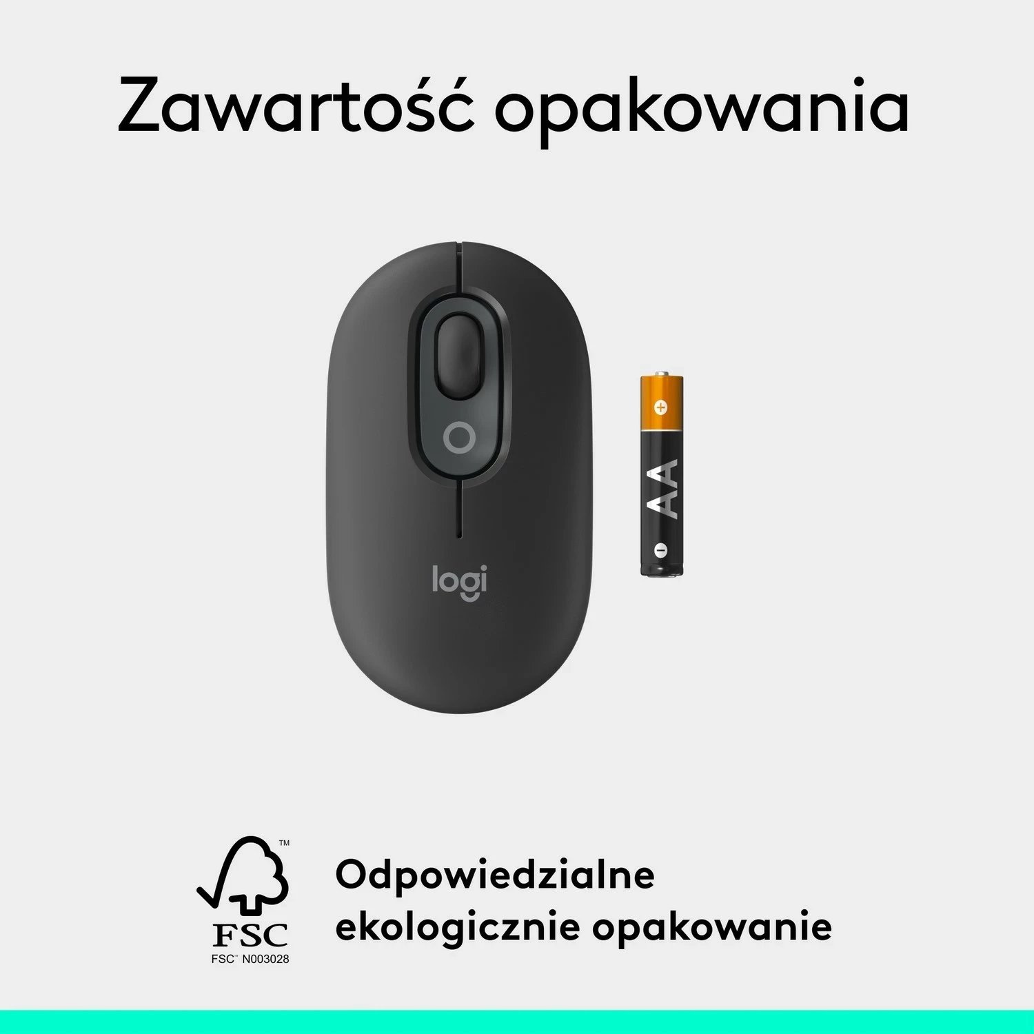 Maus Logitech POP ICON, Bluetooth, Grafit