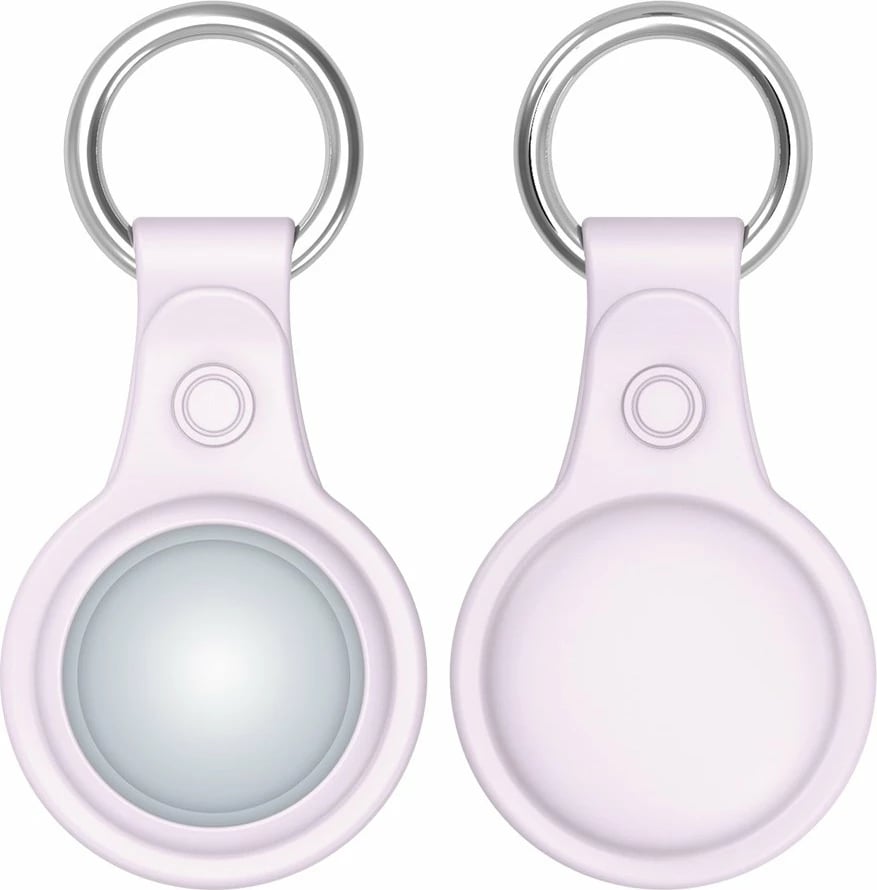 Mbështjellës silikon Dux Ducis për AirTag, set 4 copë, e zezë/e gjelbër/rozë/blu