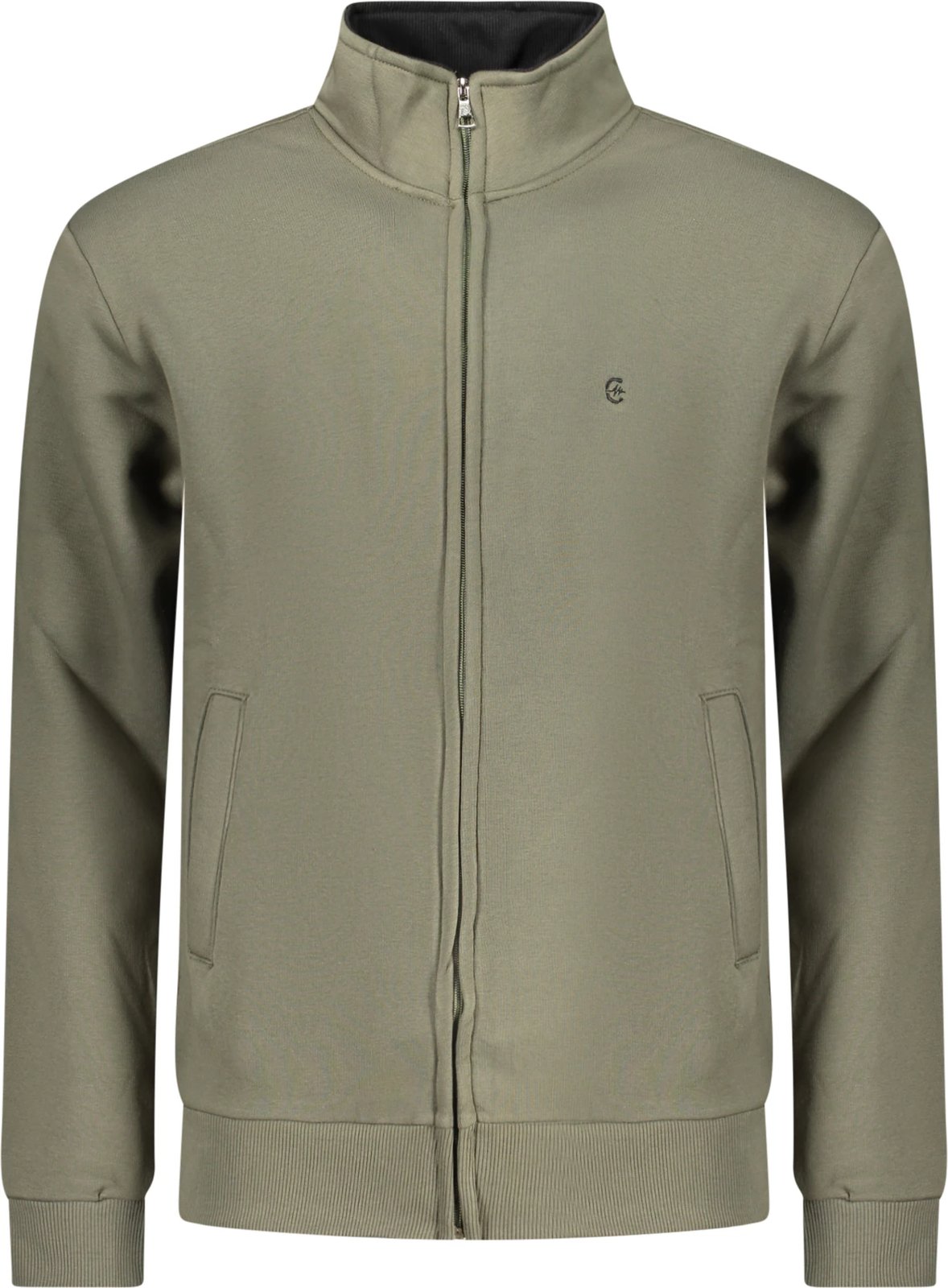 Duks për meshkuj COVERI MOVING zip-up, i gjelbër