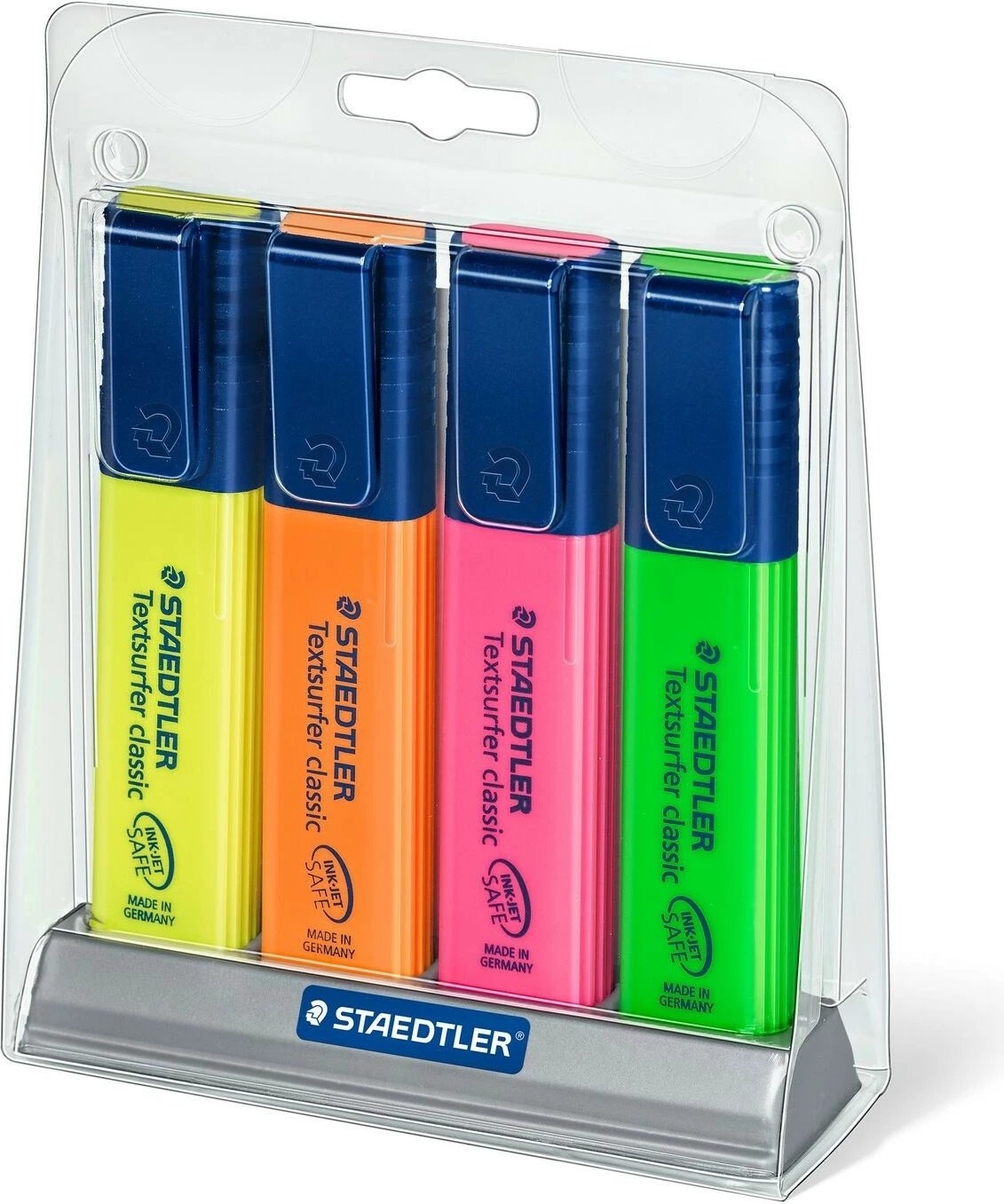 Set markerash STAEDTLER Textsurfer classic 364, 4 copë, ngjyra të ndryshme