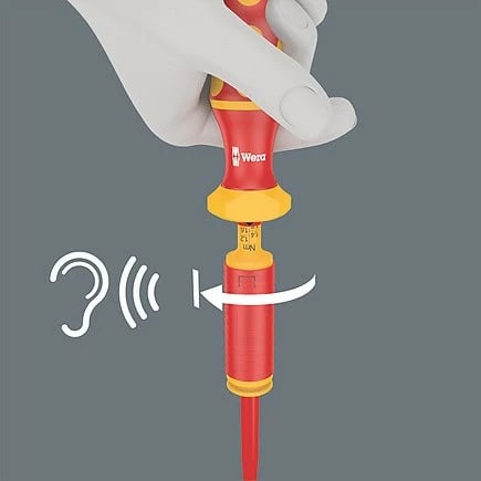 Set kaçavidash Wera 15 copë, me kufizues torku, me kasë tekstili, zi