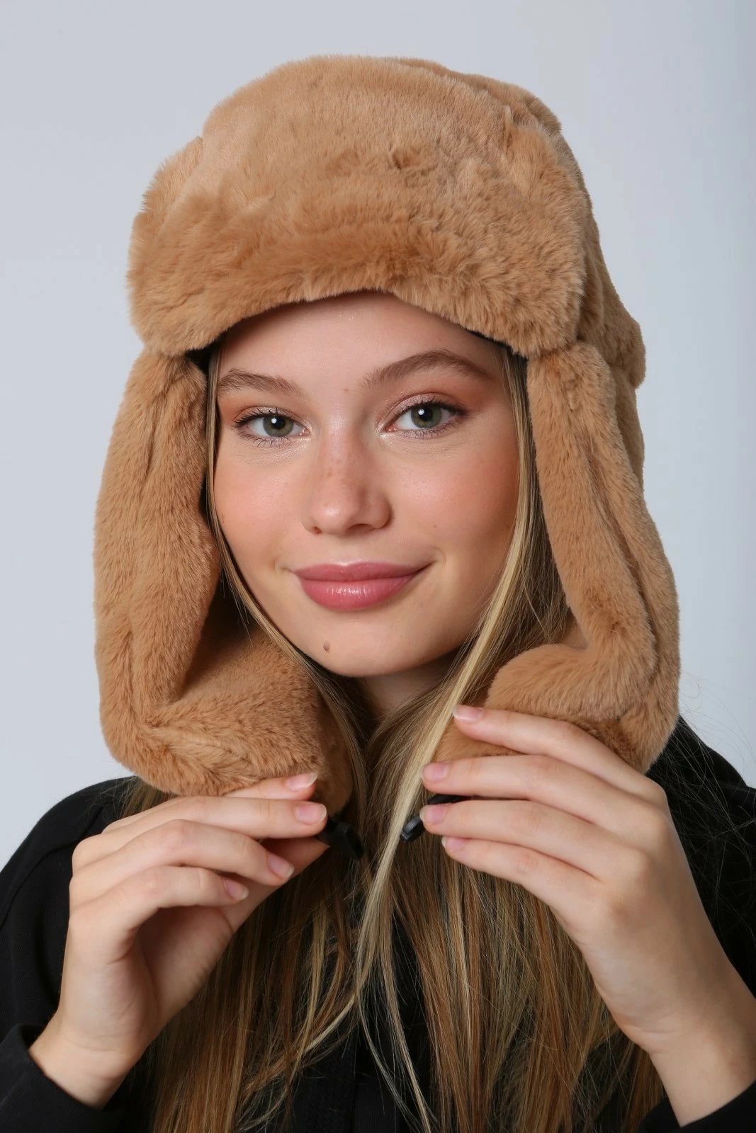 Beretë për gra, ngjyrë camel, Jumeon, Bere1127