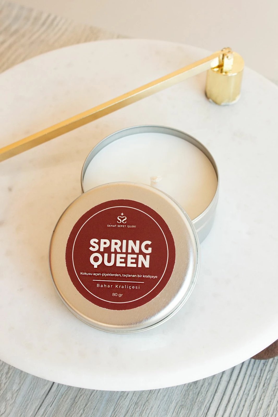 Qiri aromatik Spring Queen, ngjyra të ndryshme, 7x3cm