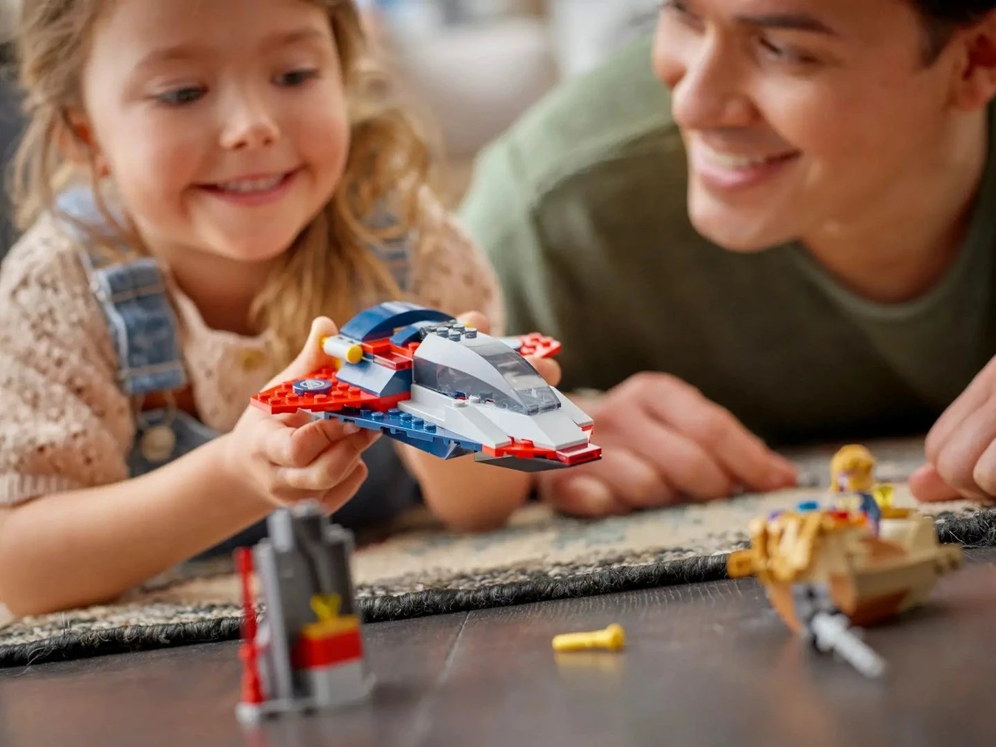 Set LEGO Marvel 76319 Captain America vs Thanos, 107 pjesë