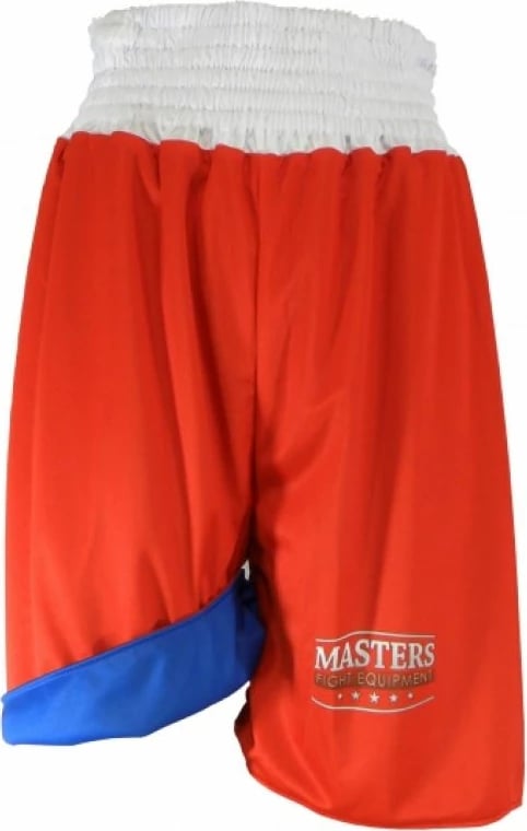 Shorce për boksim për meshkuj Masters, të kuqe dhe blu