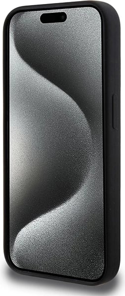 Mbështjellës BMW M Silicone Pattern MagSafe për iPhone 15 Pro, i zi