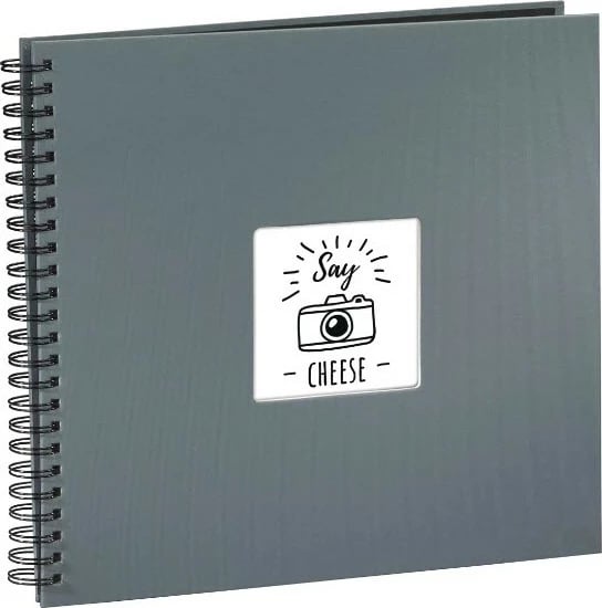 Album foto Hama Fine Art Spiral 36x32, 50 faqe të zeza, gri