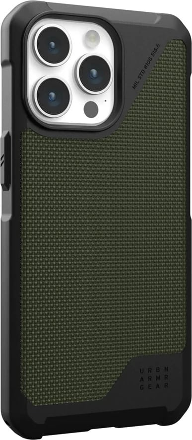 Mbështjellës Urban Armor Gear 114297113972 për celular, Apple, 6.7", Olive
